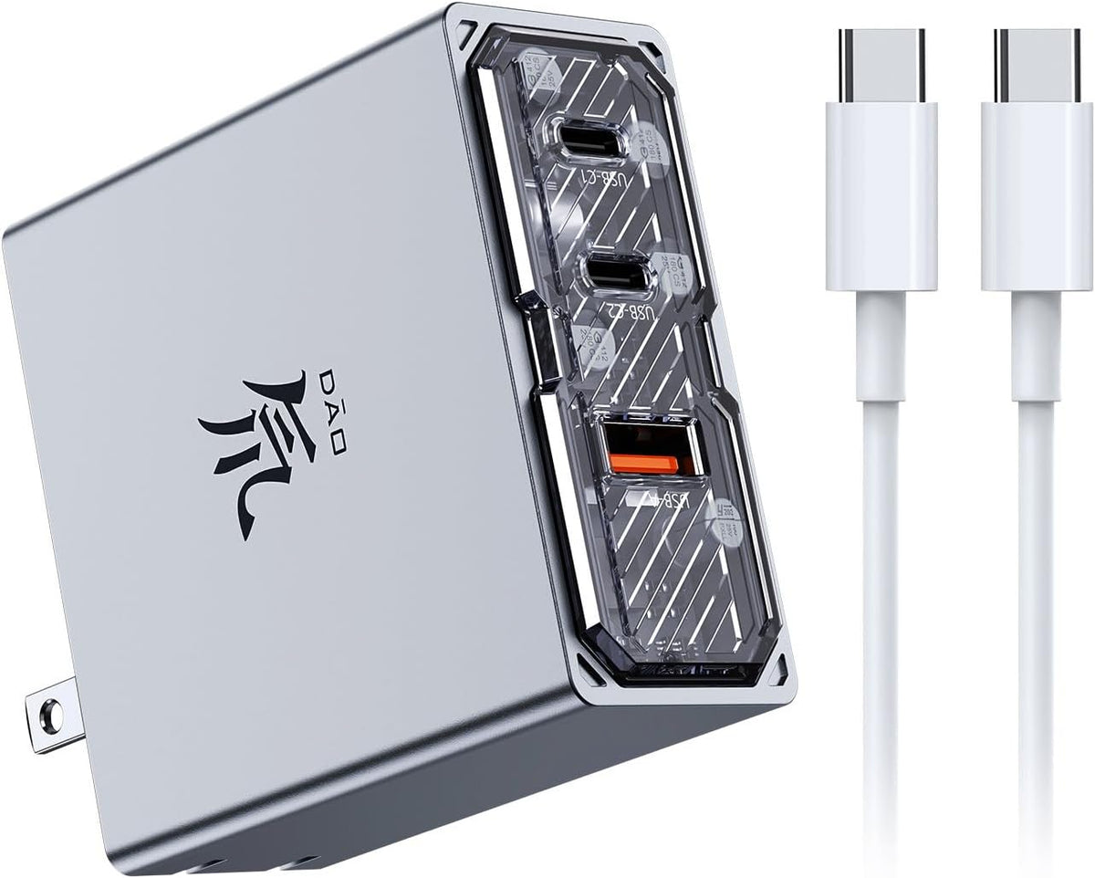 RedMagic 100W USB C Charger - شاحن سريع متعدد المنافذ بتقنية GaN