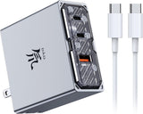 RedMagic 100W USB C Charger - شاحن سريع متعدد المنافذ بتقنية GaN