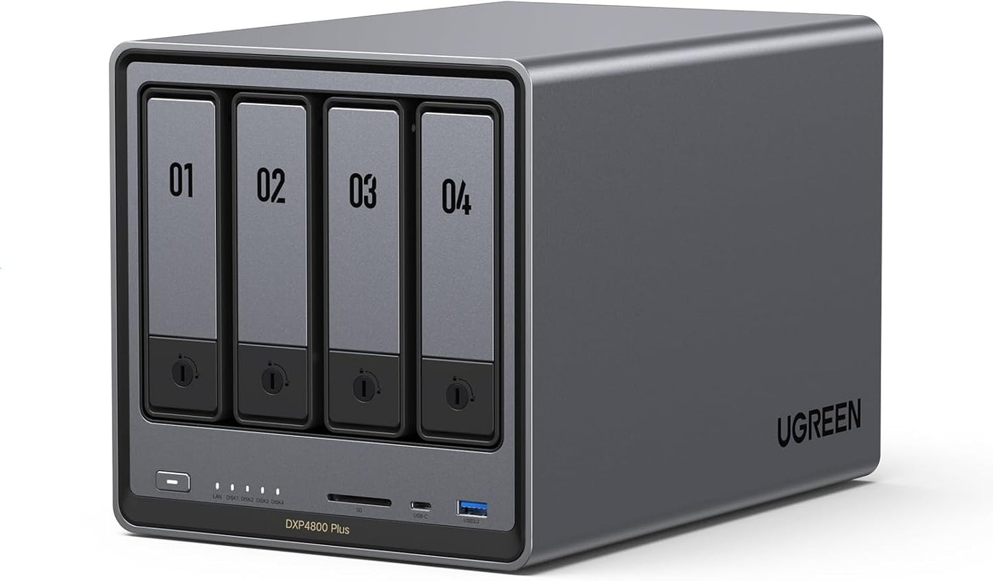 UGREEN NASync DXP4800 Plus Ultra-Fast 4-Bay NAS