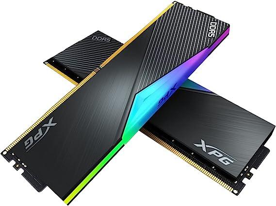 ذاكرة XPG Lancer سعة 16 جيجابايت، DDR5، 5200 ميجاهرتز (PC5-41600)، CL38، 1.25 فولت، ECC، XMP 3.0، PMIC، DIMM