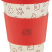 من فانكو Funko Disney: Colour Block: Bamboo Lidded Mug: Oh Boy كوب بغطاء من الخيزران