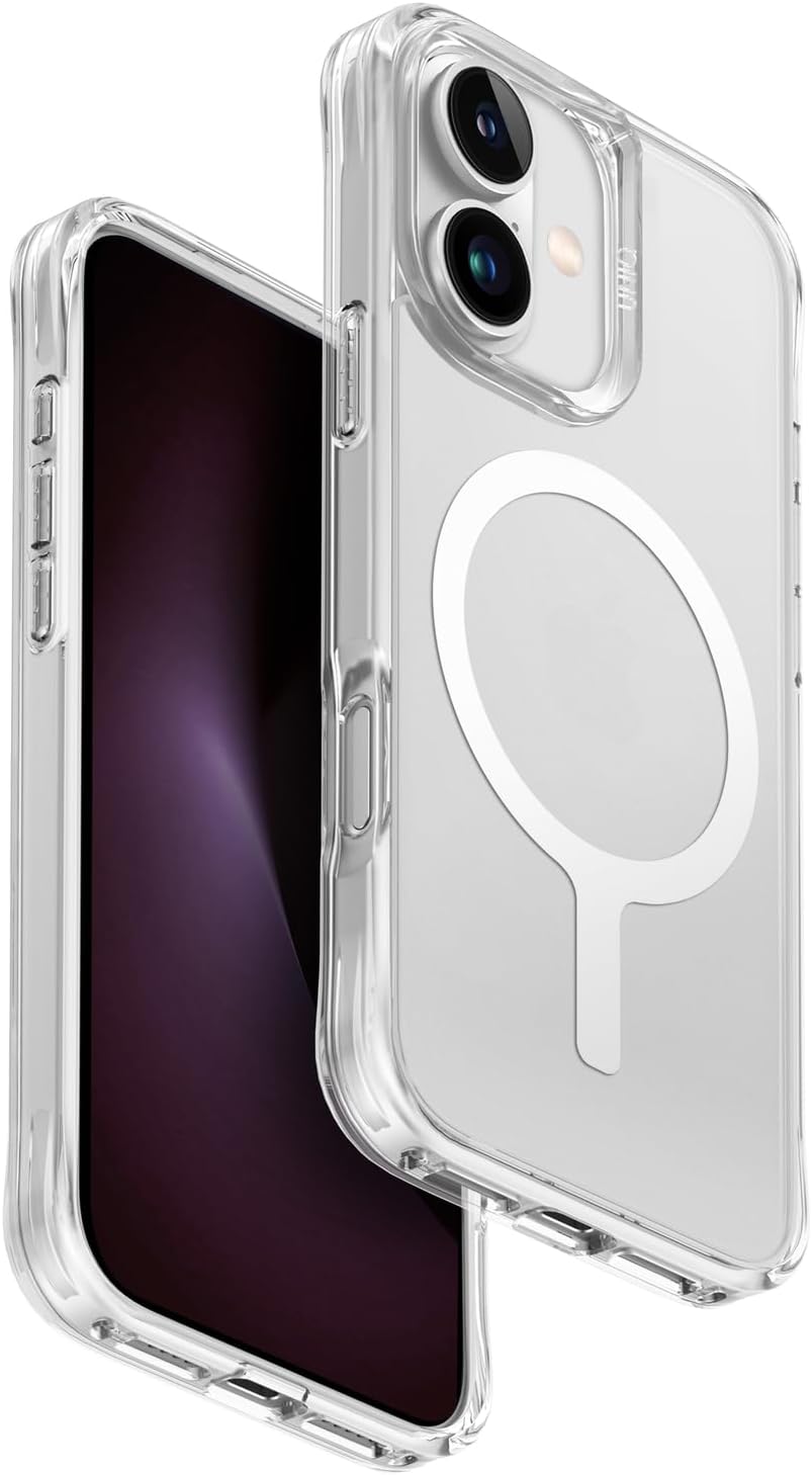 كفر UNIQ LifePro Xtreme MagClick لأيفون 16 برو – شفاف Dove