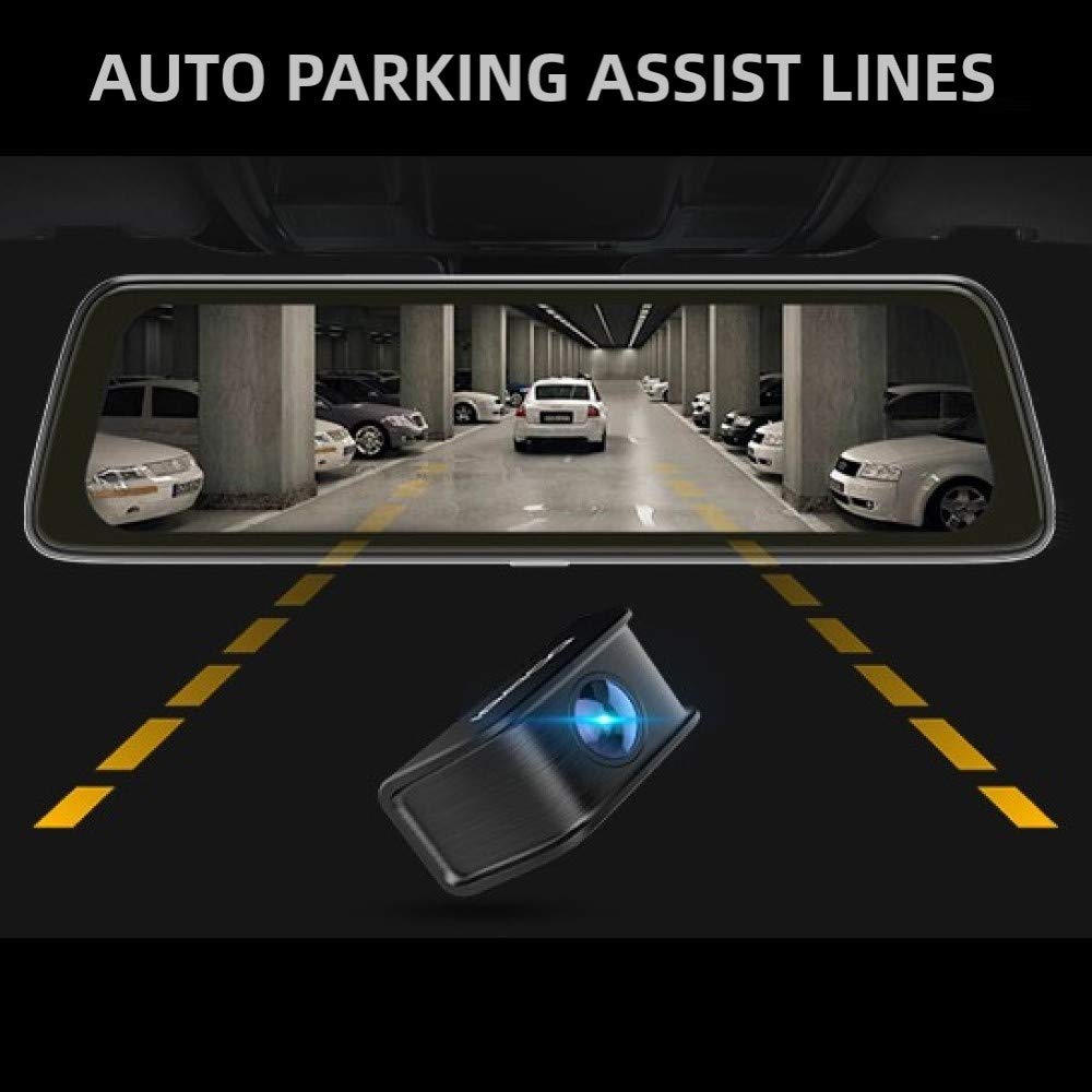 كاميرا ديدي باي اي3 ذات مرآة الرؤية الخلفية ثنائية القناة بدقة QHD 1440 بكسل في الأمام ودقة 1080 بكسل في الخلف