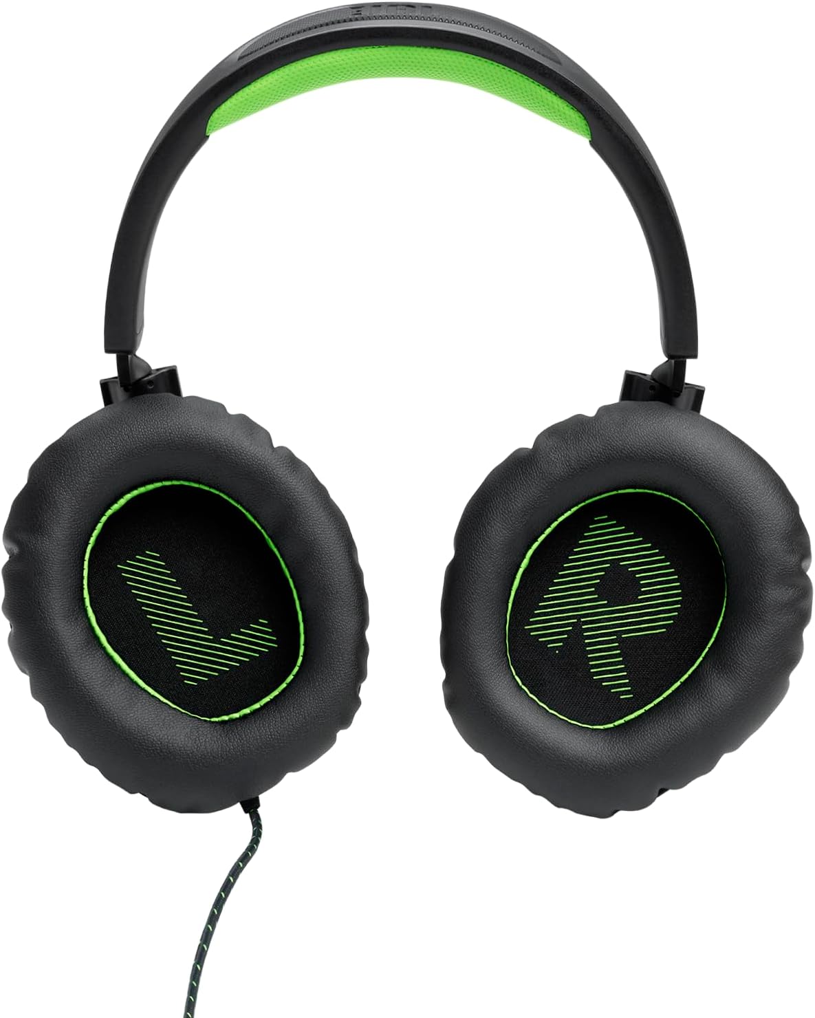 JBL Quantum 100X Wired over-ear gaming headset with a detachable mic