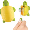 Flipper Fun Animal Turtle Toothbrush Cover - Kids Suction Cup Holder