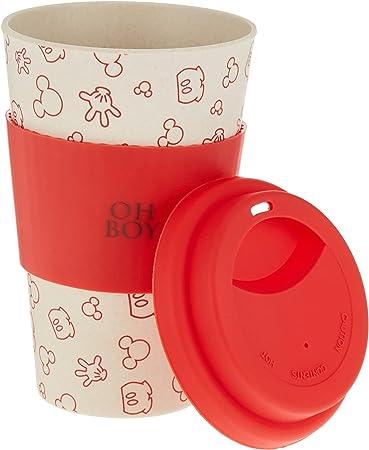 من فانكو Funko Disney: Colour Block: Bamboo Lidded Mug: Oh Boy كوب بغطاء من الخيزران