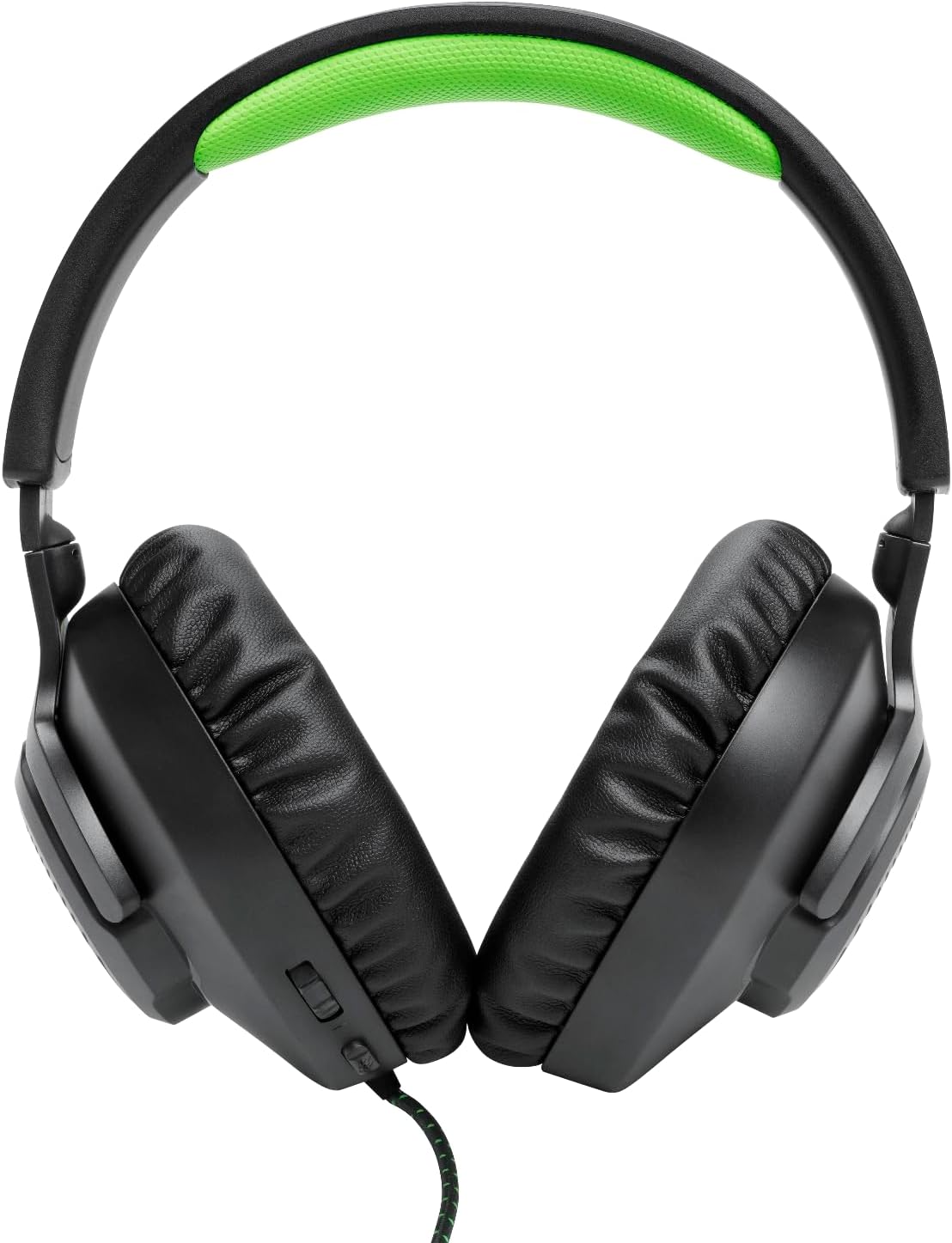 JBL Quantum 100X Wired over-ear gaming headset with a detachable mic