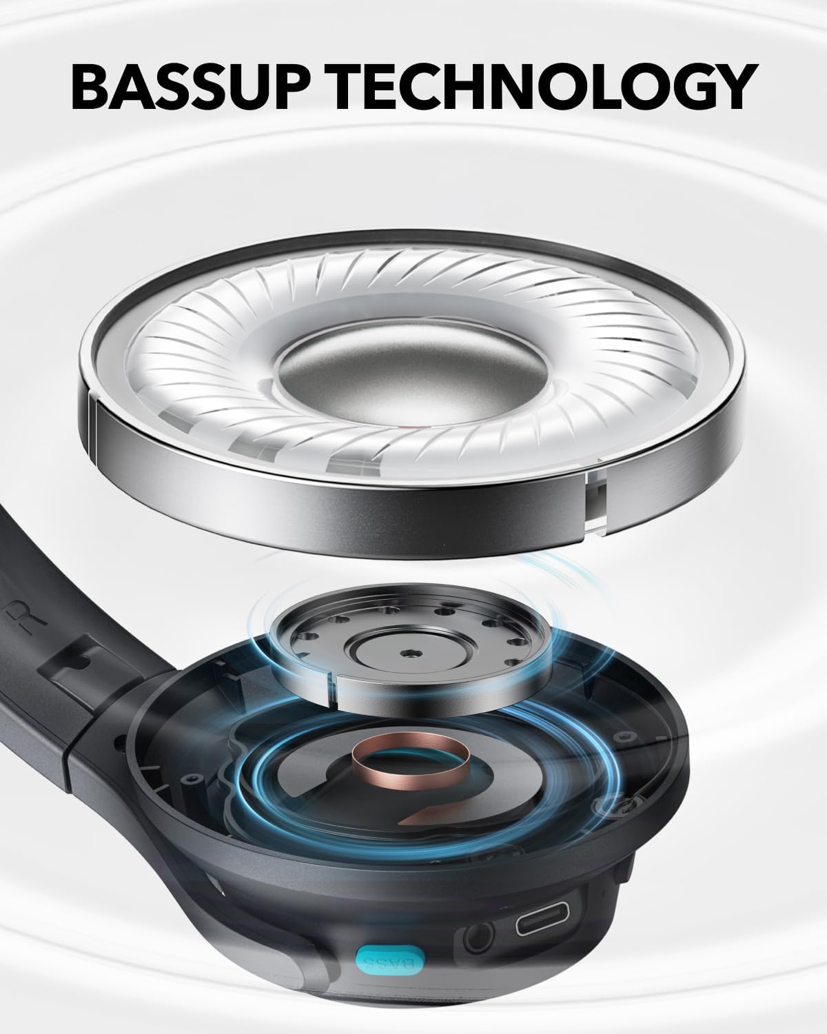 Q11i سماعات أنكر ساوندكور اللاسلكية صوت عالي الدقة