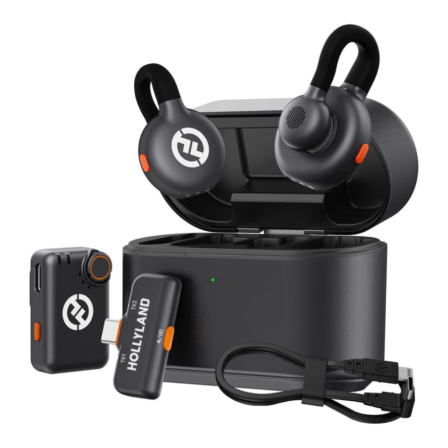 ميكروفون هوليلاند لارك M2S كومبو (RX كاميرا + RX USB-C + كابل لايتنينغ)