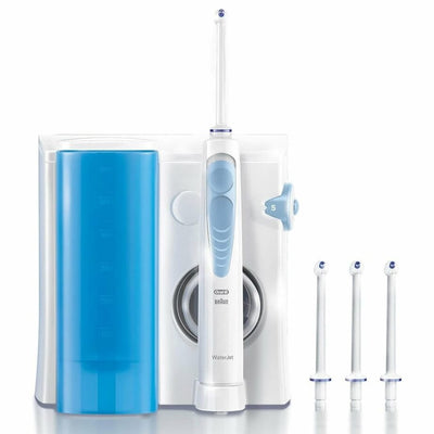 Oral-B فلوسر مائي بنظام نفث المياه و4 رؤوس بديلة