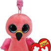Beanie Boos Gilda - Pink Flamingo Plush Key Clip Toy