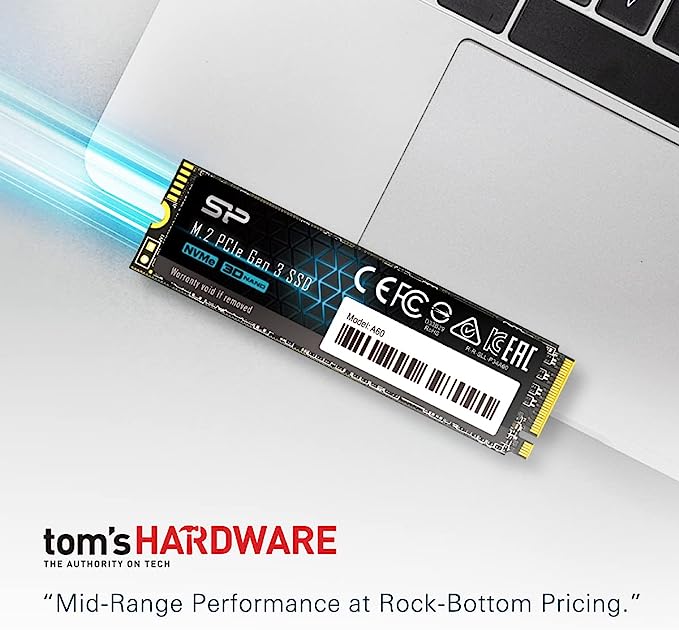 Silicon Power M.2 NVME Hard Disk 1TB A60