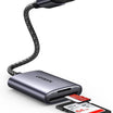 UGREEN قارئ كروت USB 3.0 ألمنيوم – SD وMicroSD معًا
