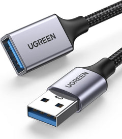 UGREEN كابل تمديد USB 3.0 ذكر إلى أنثى – عالي الأداء للألعاب