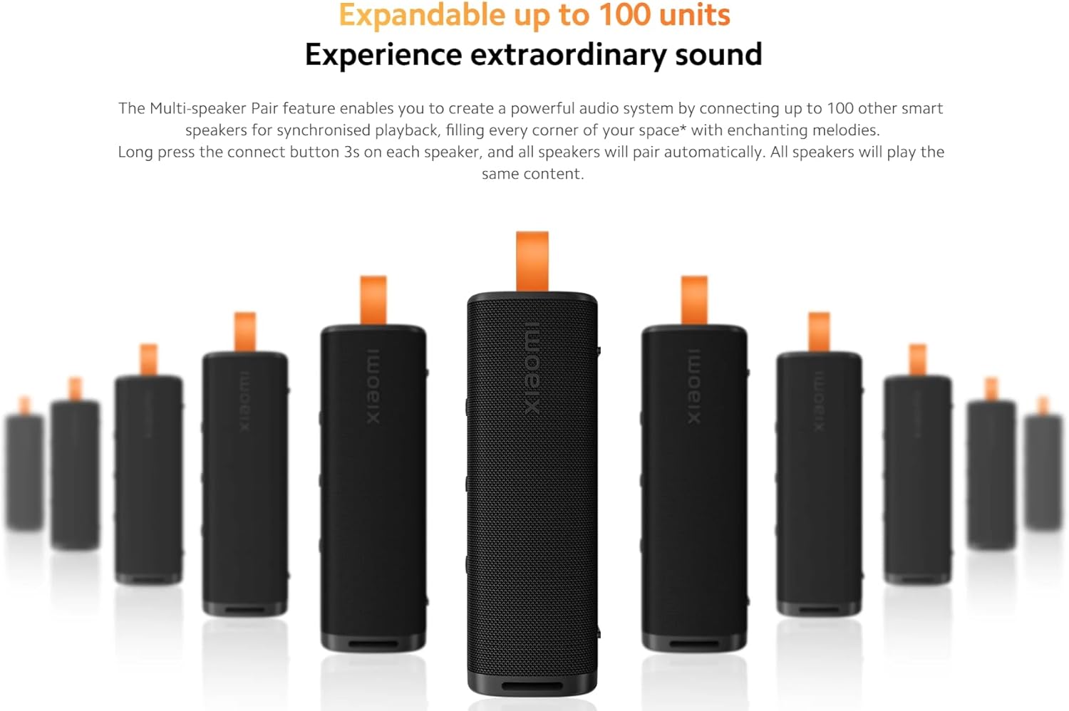مكبر صوت Xiaomi Sound Outdoor S29D بقوة 30 واط - صوت قوي ومتانة