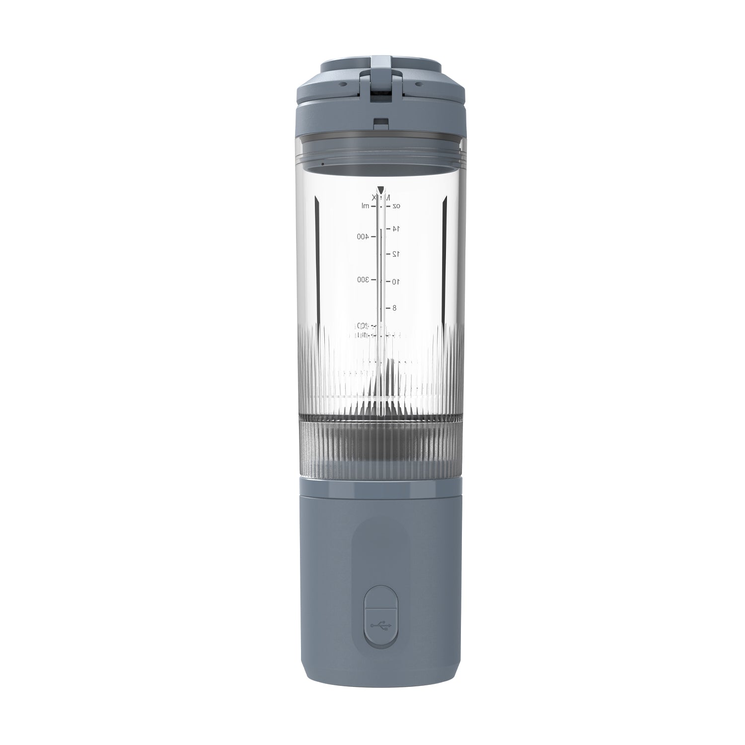 Flugel VitaGo Portable Blender – 180W, 600ml BPA-Free Tritan Cup, USB-C Fast Charging, Stainless Steel Blades | Blue
