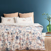 Iva Single Size Fitted Duvet Cover Set - Ranforce Patterned - Madame Coco JO
