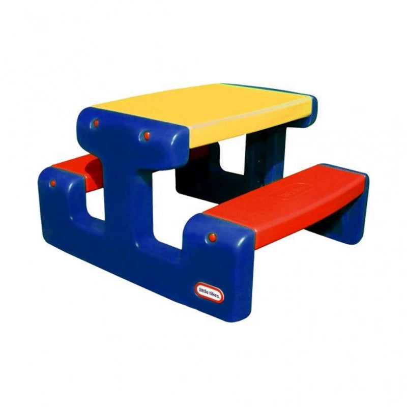 Little Tikes طاولة نزهة كبيرة للأطفال 6 مقاعد