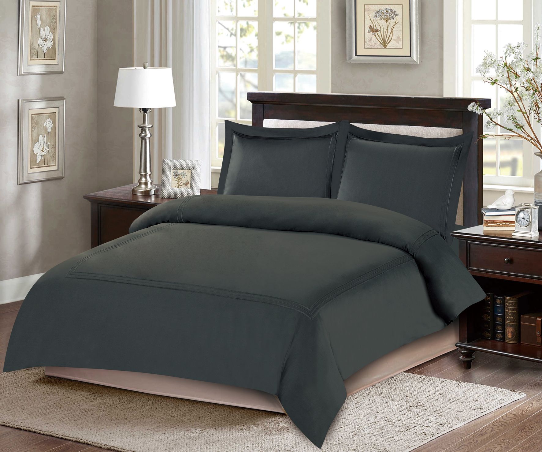 طقم بيت لحاف 4 قطع مجوز كبير من ARMN Naturesoft