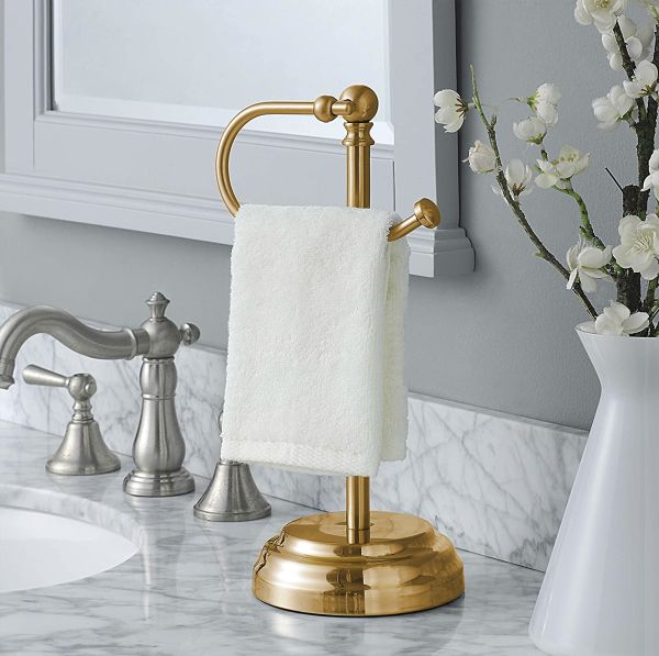 ARMN Delta Toilet Paper Holder - Gold Elegant & Modern