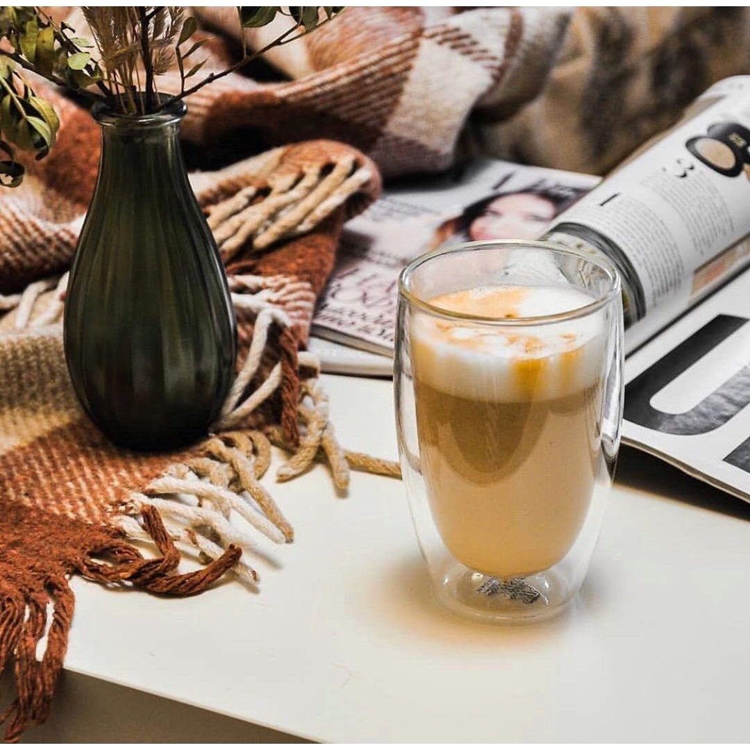 كوب زجاج مزدوج تامبلر ARMN Anchor بسعة 350 مل