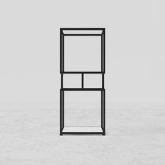 ARMN Regency 3-Shelf Stand – Elegant Black Storage & Display