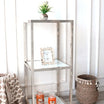 ARMN Milton 3-Tier Stand 45×45cm - Silver