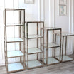 ستاند 5 رفوف ARMN Milton 45×45 سم - فضي أنيق