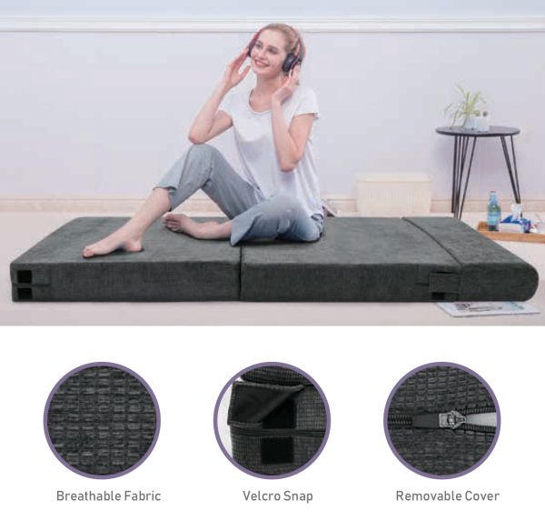 ARMN Pedic Foldable Memory Foam Relax Chair/Mat