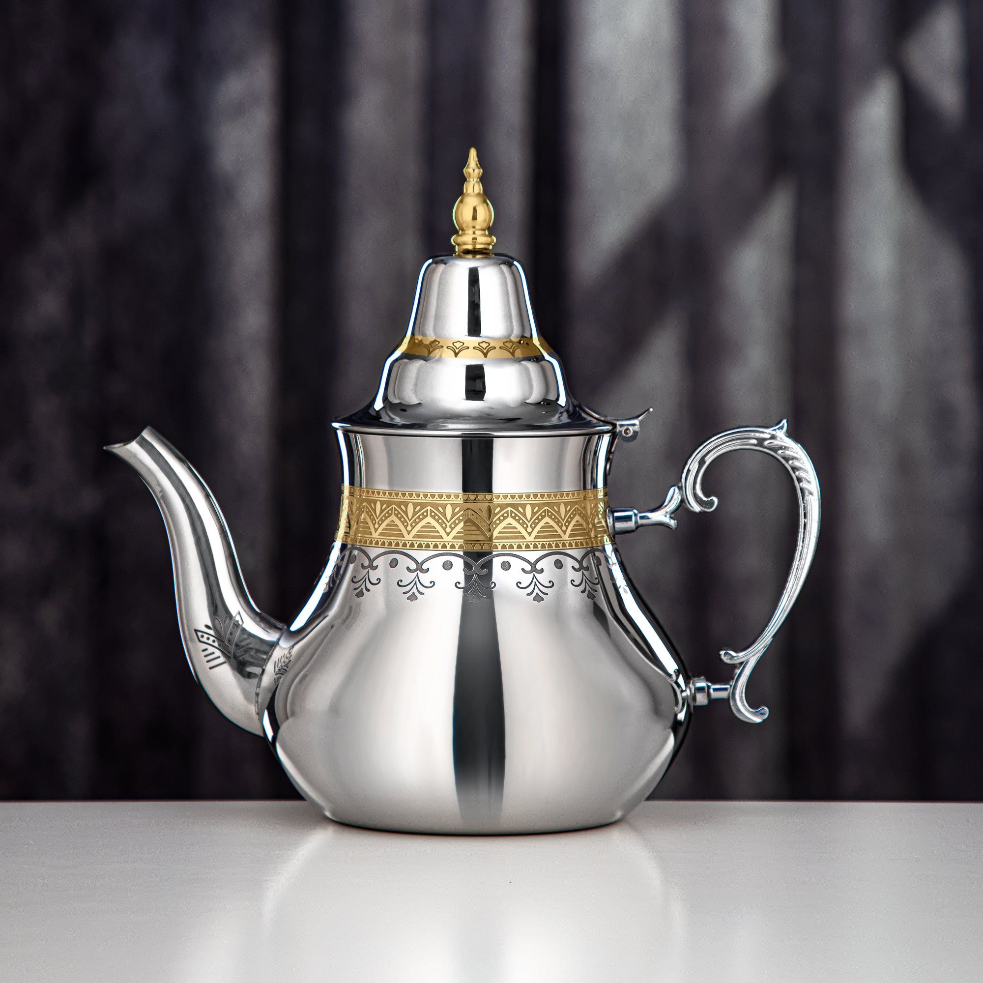 Almarjan Moroccan Tea Pot 2L - Elegant Design