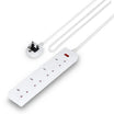 Geepas 6-Gang Extension Lead, 2990W, 5m Cable GES58156