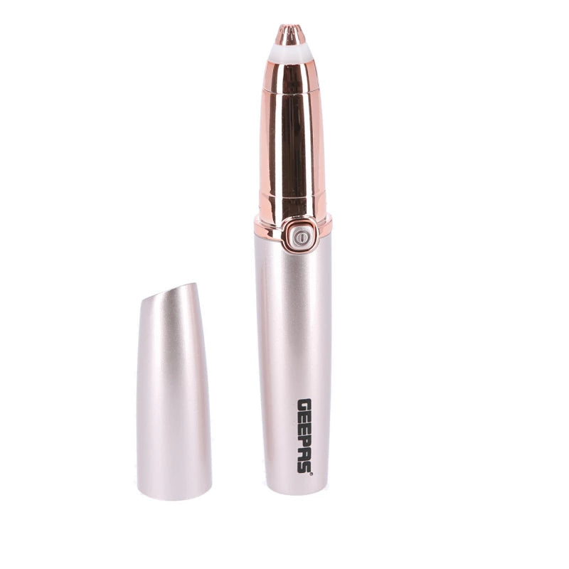 محدد حواجب Geepas GLS86040 – USB، ضوء LED وشفرات دقيقة