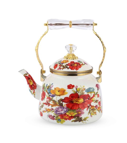 LifeSmile 2.5L Floral Design Teapot – Multi Colors