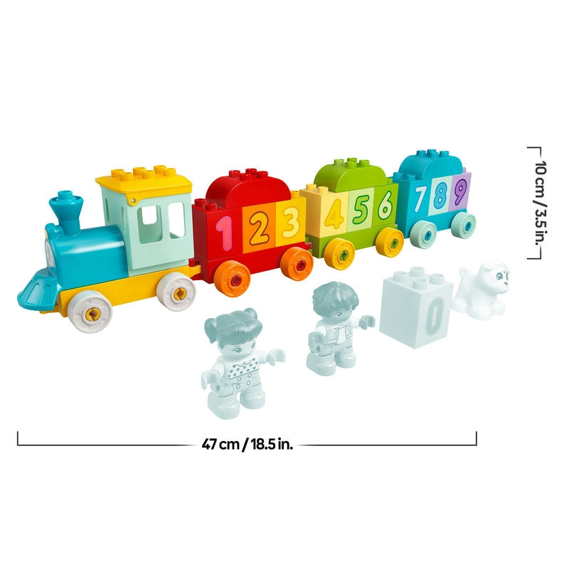 LEGO DUPLO قطار الأرقام 10954 – تعلم العد 23 قطعة