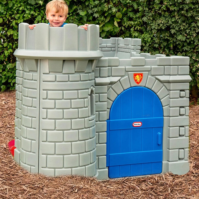 Little Tikes قلعة لعب كلاسيكية للأطفال مع زحليقة