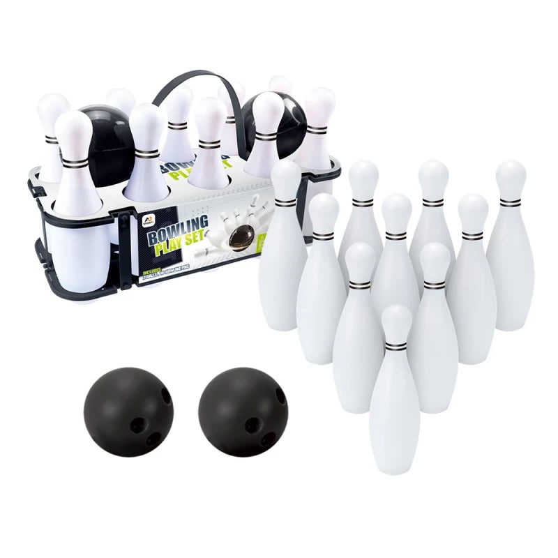 Aojie Sport Kids Bowling Set – Durable PP, Indoor/Outdoor Fun