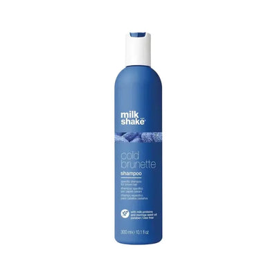 Milk Shake Cold Brunette Shampoo 300ml – Tone Brassiness in Brown Hair