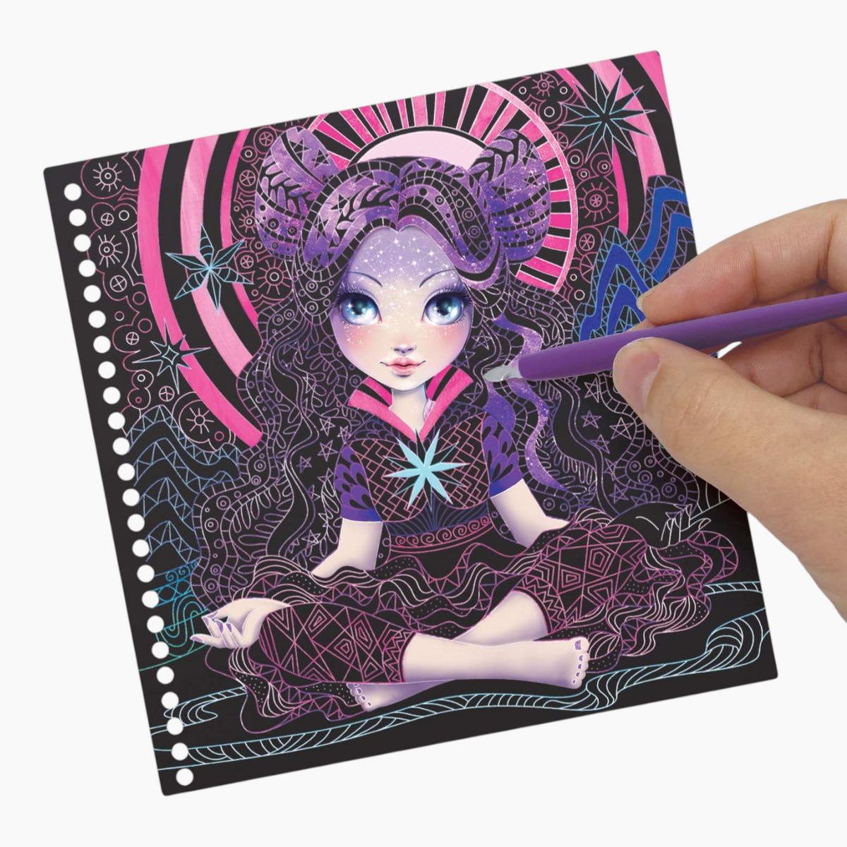 Nebulous Stars Creative Book – Zen Scratch & Sketch