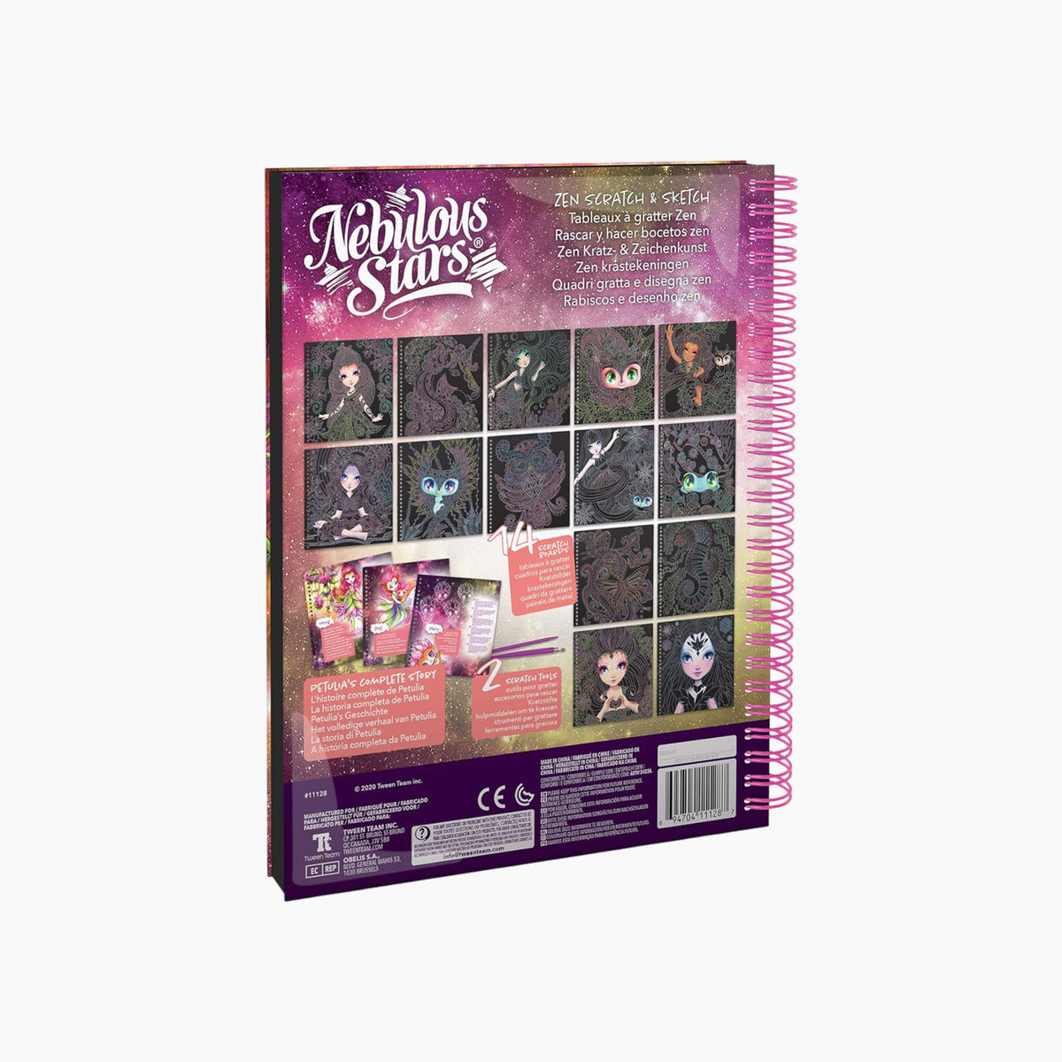 Nebulous Stars Creative Book – Zen Scratch & Sketch