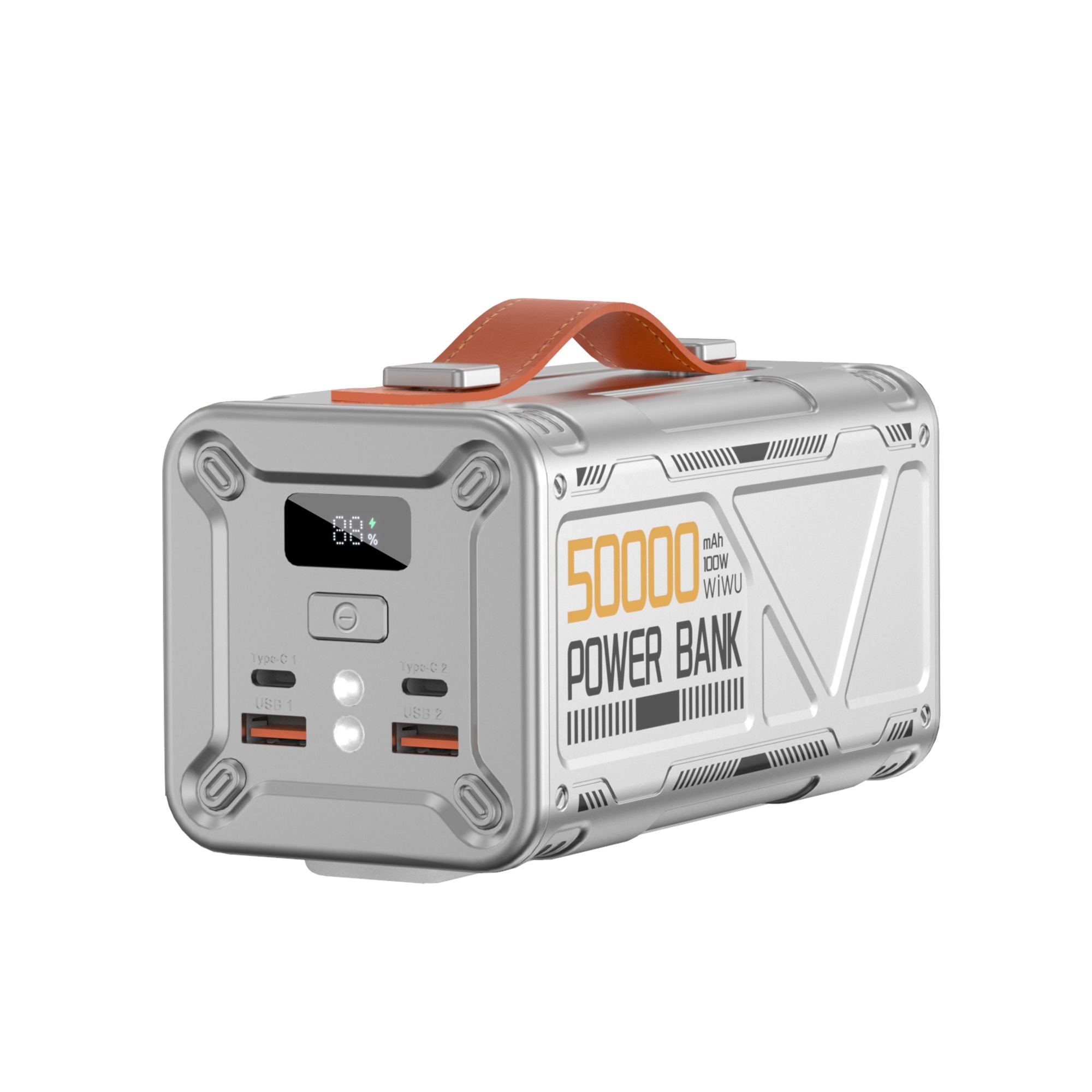 WiWU Armor 50000mAh Power Bank Fast Charging