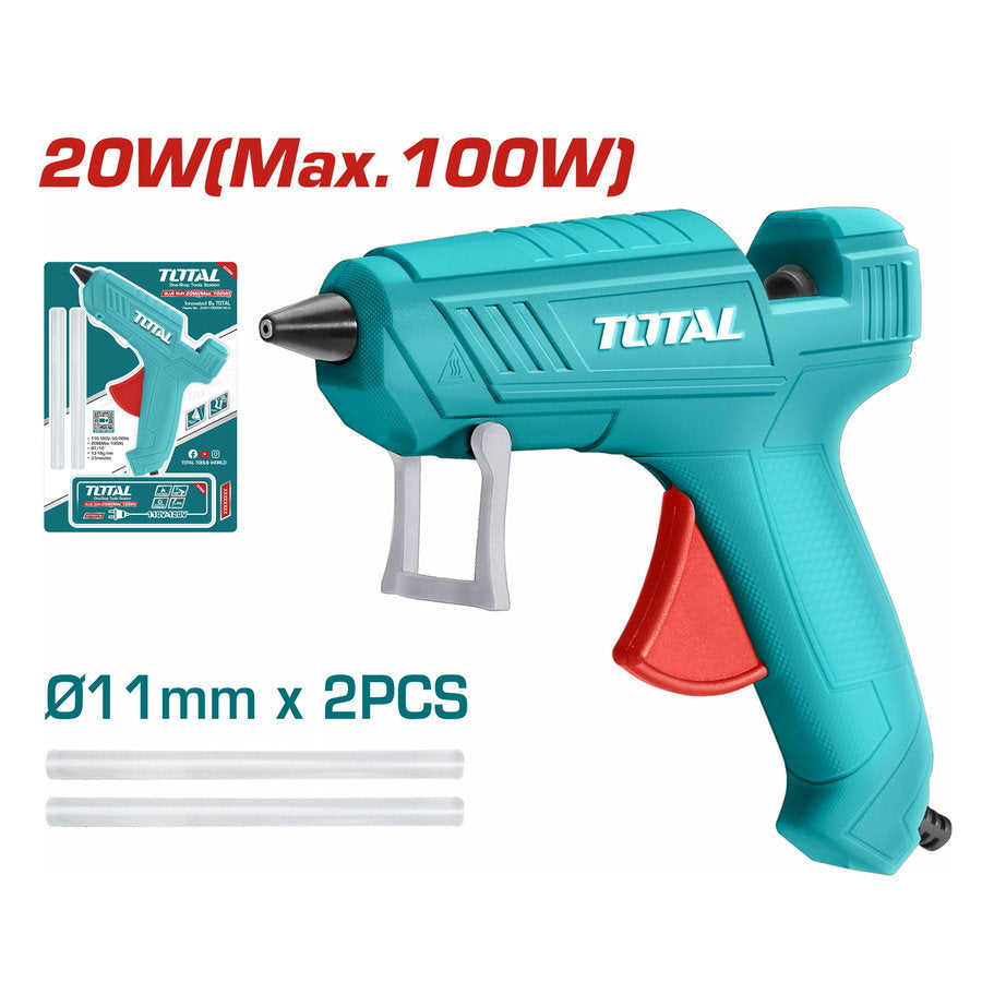 Total 100W Glue Gun Fast Reliable and Easy to Use