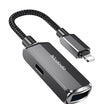 محول ماكدودو لايتنينج ٢ في ١ - USB-A ٣.٠ + منافذ لايتنينج