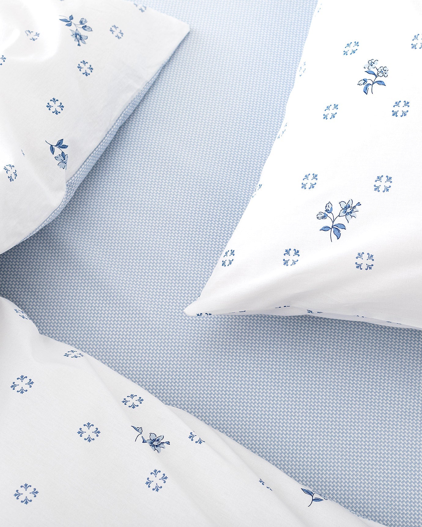 Dace King Size Fitted Duvet Cover Set - Ranforce Patterned - Madame Coco JO