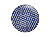 Madame Coco Rêve Bleu Venteux Dessert Plate 19 cm – Elegant Blue Ceramic Dessert Plate