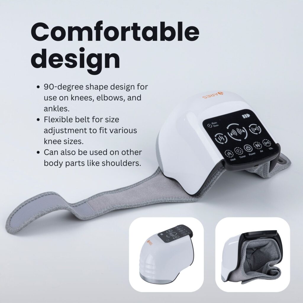 جهاز تدليك الركبة بالكامل من آريس للاسترخاء الكامل للركبة