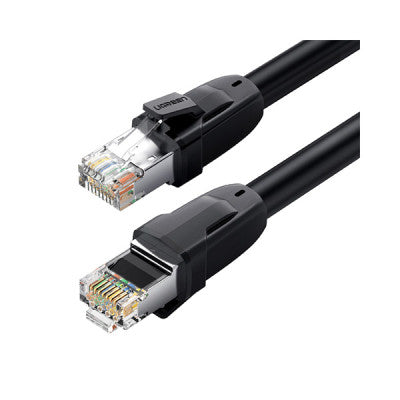 كابل UGREEN CAT8 إيثرنت 10 متر – أداء فائق بسرعة 40Gbps