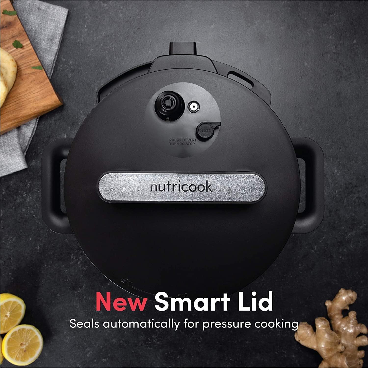 Nutricook Smartpot 2 / 8L / Electric Pressure Cooker - Black