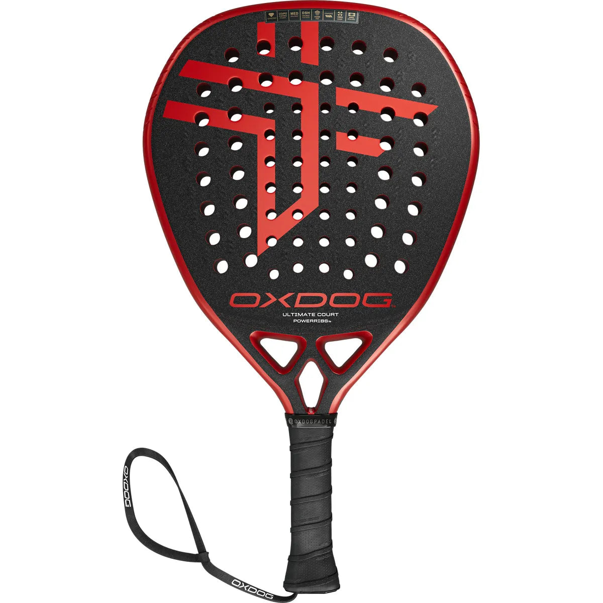 OXDOG Ultimate Court PowerRibs 3D Beginner Racket