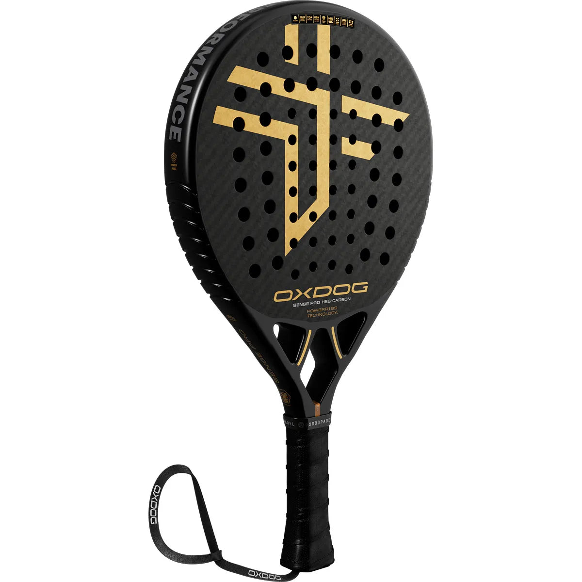 OXDOG Sense Pro HES-Carbon PowerRibs 3D Racket