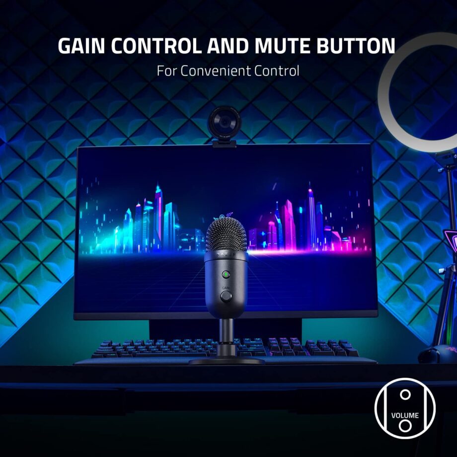 Razer Seiren V2 X USB Mic – Pro Streaming Audio Clarity